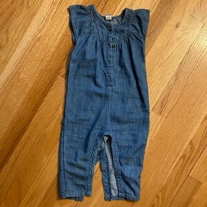 Old Navy denim romper (18-24m)